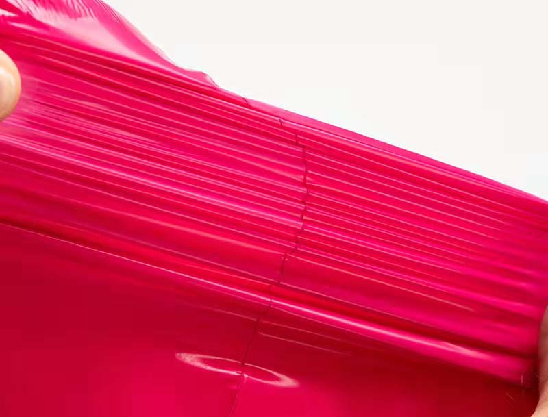 赤峰玫红色快递袋-05